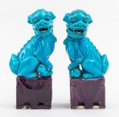 CHINESE TURQUOISE GLAZED CERAM