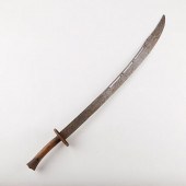 CHINESE TWO HANDED SWORD LATE
