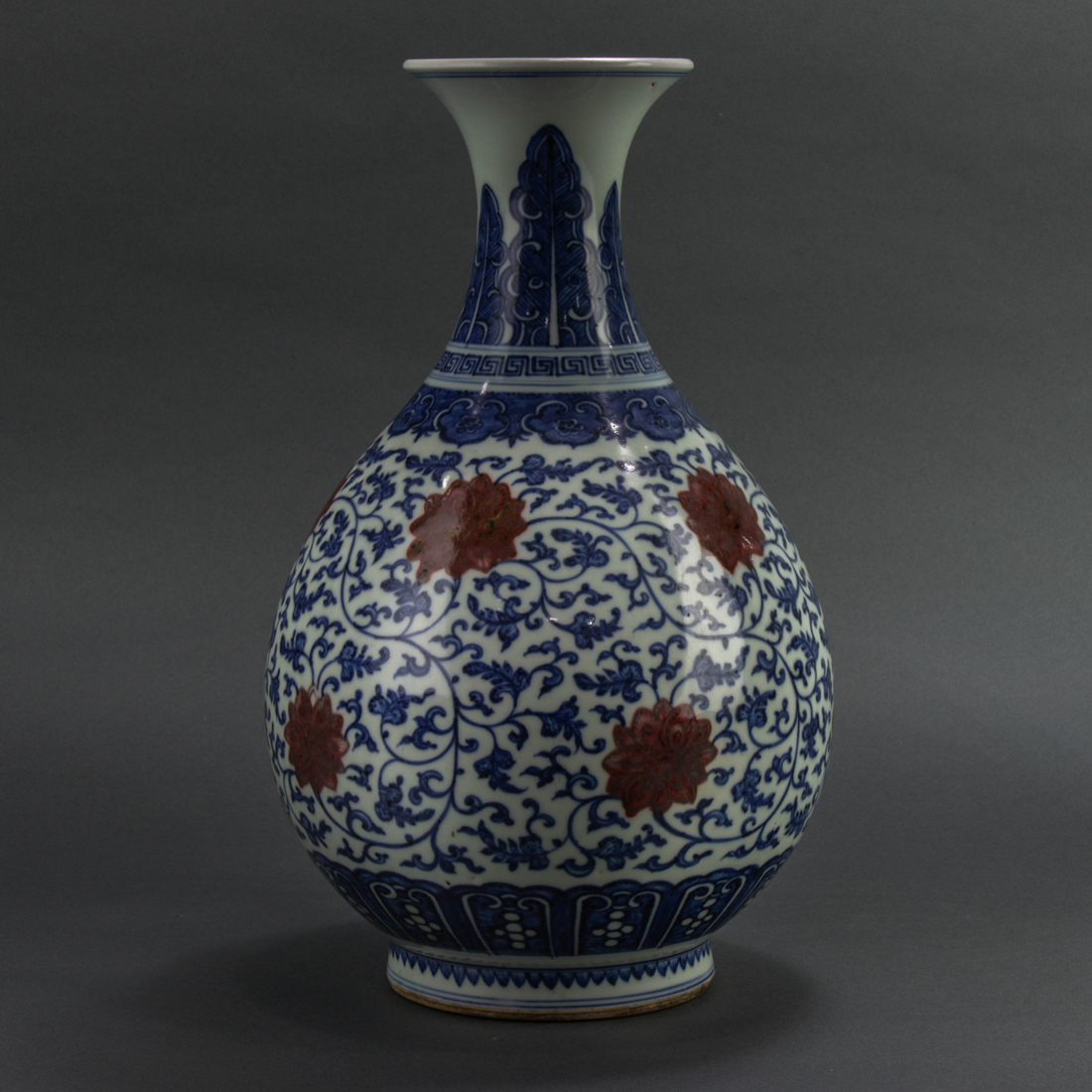 CHINESE UNDERGLAZE BLUE AND