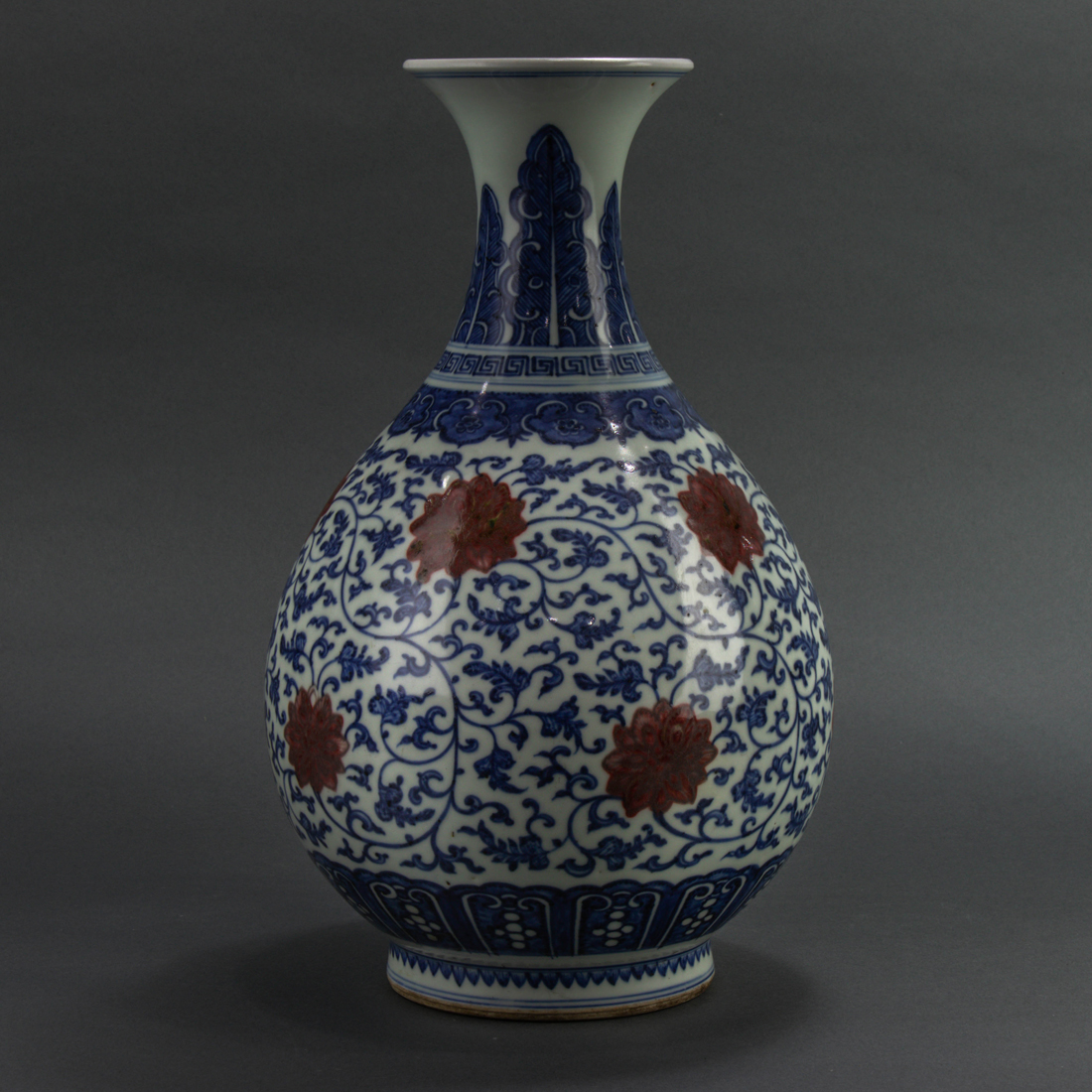 CHINESE UNDERGLAZE BLUE AND