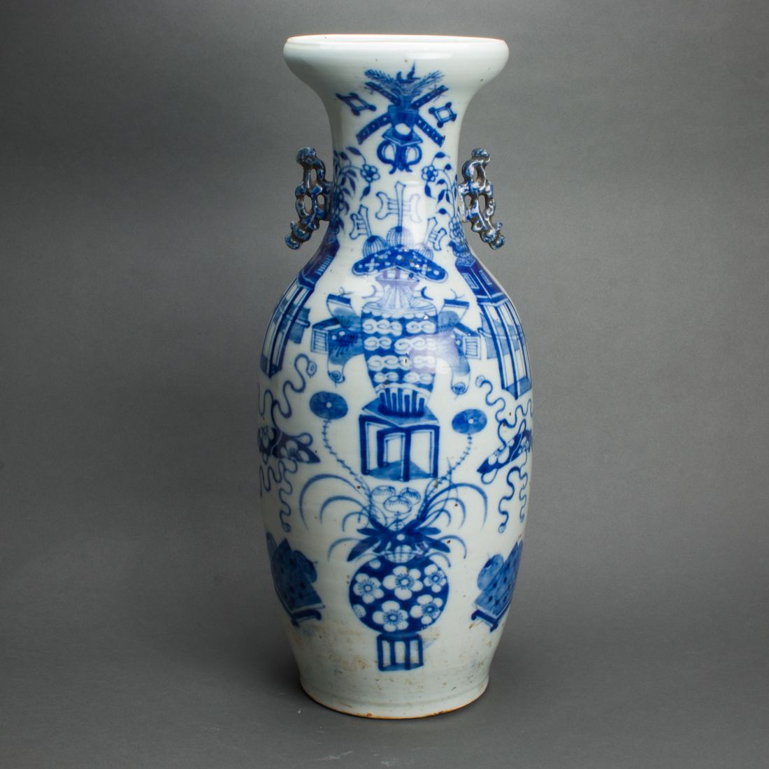 CHINESE UNDERGLAZE BLUE 'ONE