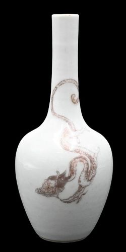 CHINESE UNDERGLAZE COPPER RED