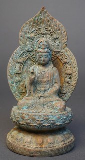 CHINESE VERDIGRIS COPPER-ALLOY