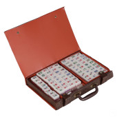 CHINESE VINTAGE LUCITE MAHJONG