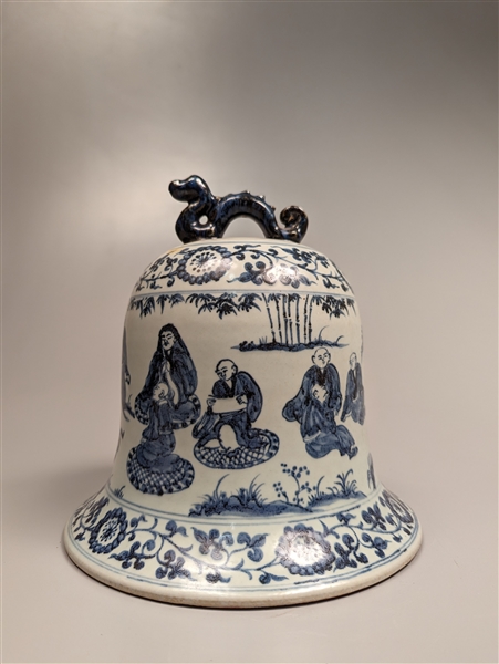 Chinese Wanli-style blue and