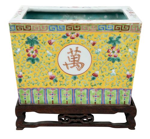 CHINESE WANSHOU WUJIANG PORCELAIN