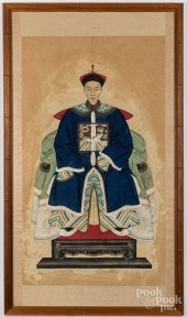 CHINESE WATERCOLOR ANCESTRAL P