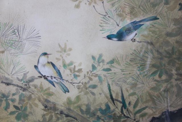 Chinese (?) Watercolor of Birds