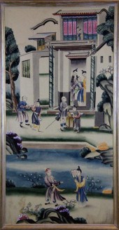 Chinese Watercolor Painting On