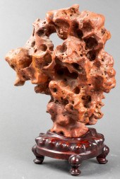CHINESE WAX STONE SCHOLAR'S RO