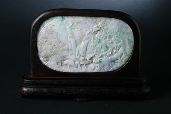 CHINESE WHITE AND APPLE GREEN