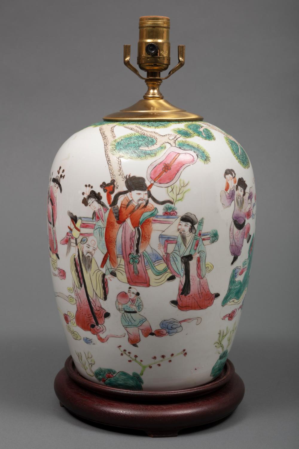 CHINESE WHITE CRACKLE GLAZED
