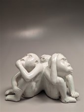 Chinese white glazed porcelain