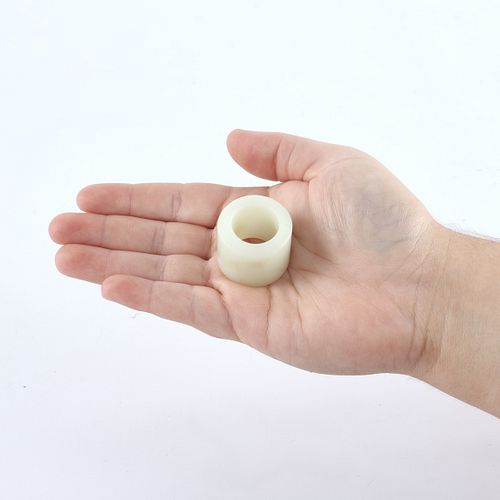 CHINESE WHITE JADE ARCHER'S