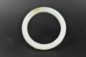 CHINESE WHITE JADE CARVED BANG