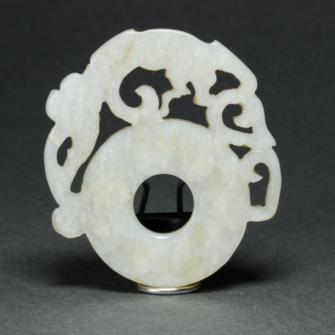 CHINESE WHITE JADE CHILONG