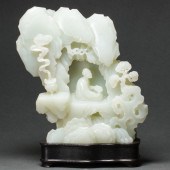 CHINESE WHITE JADE GROTTO Chin