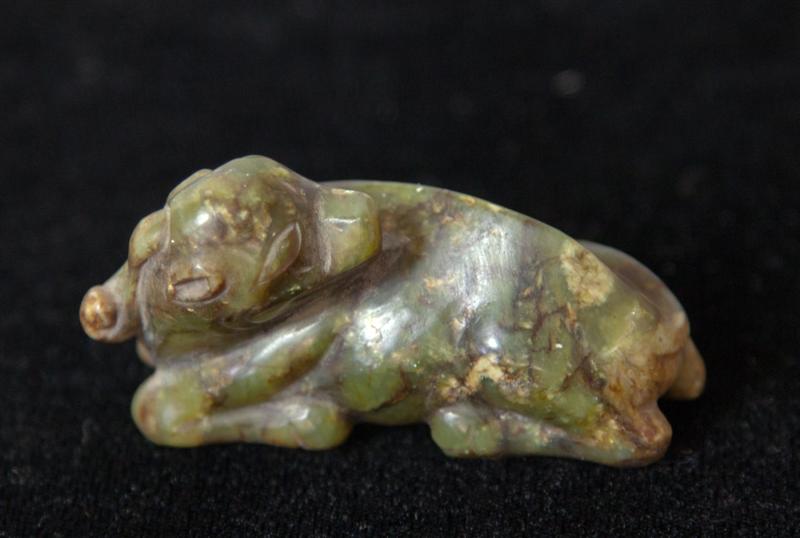 CHINESE WHITE JADE MINIATURE VASE