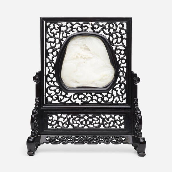 Chinese. white jade 'Mountain