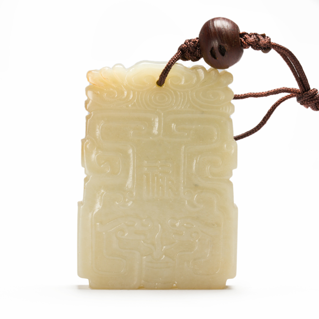 CHINESE WHITE JADE PENDANT