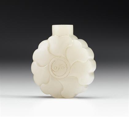 Chinese white jade snuff
