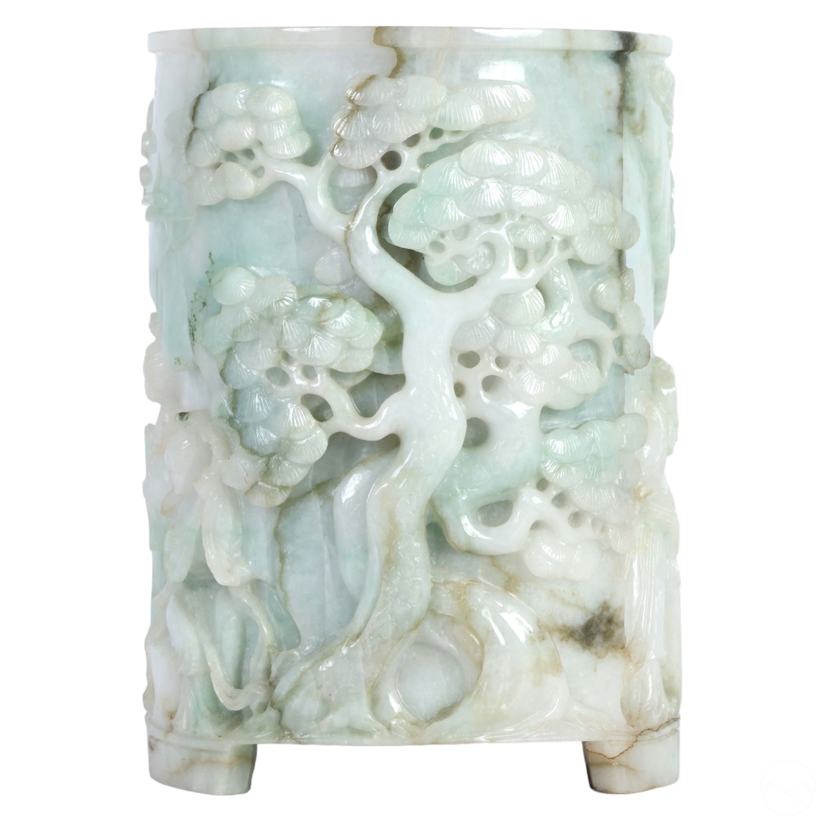 CHINESE WHITE JADE STONE SCHOLARS