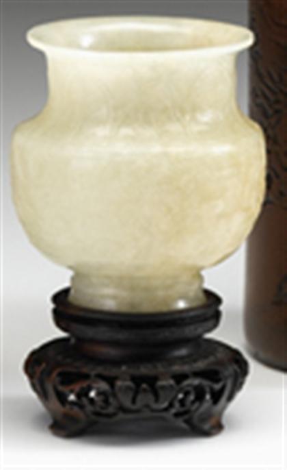 Chinese white-light celadon jade
