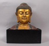 CHINESE WHITE METAL BUDDHA BUS