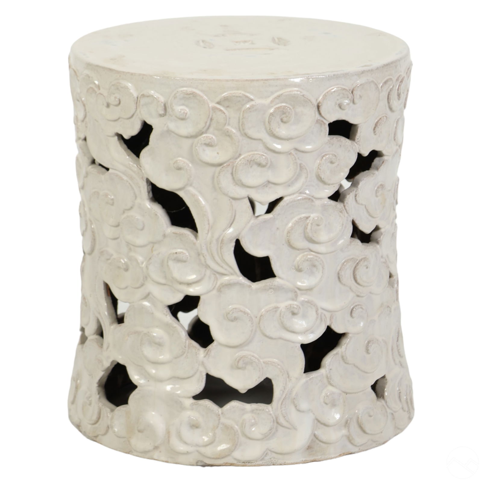 CHINESE WHITE PORCELAIN CLOUDS