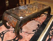 CHINESE WOOD CARVED LOW TABLE