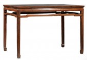 CHINESE WOOD CORNER-LEG PAINTI