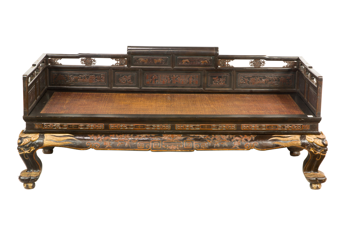 CHINESE WOOD DAYBED Chinese wood