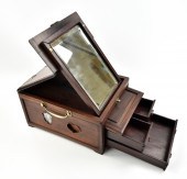 CHINESE WOOD DRESSING CASE W/