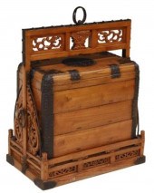 CHINESE WOOD & IRON STACKING W