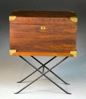 Chinese Wooden Lapdesk and Sta