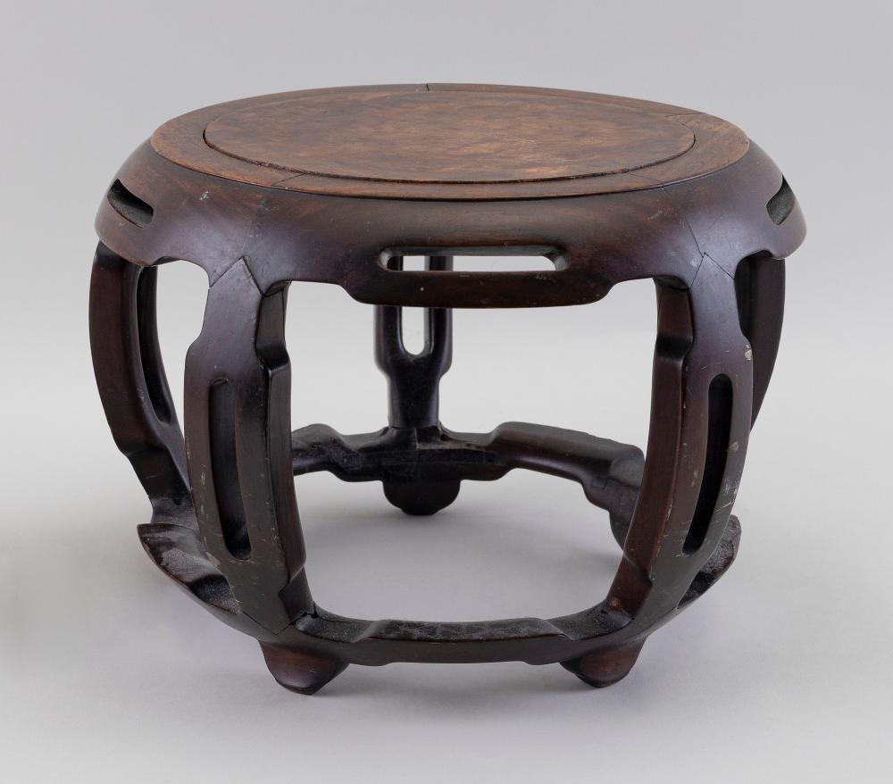 CHINESE WOODEN TABORET-STYLE