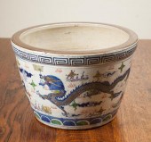 CHINESE WUCAI PORCELAIN CENSER