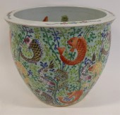 CHINESE WUCAI STYLE ENAMEL DEC