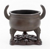 CHINESE XUANDE MARK BRONZE TRI