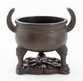 CHINESE XUANDE MARK BRONZE TRI