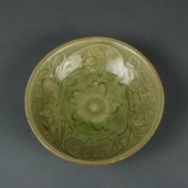 CHINESE YAOZHOU STYLE GLAZED B