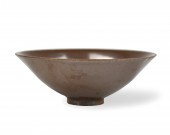 CHINESE YAOZHOU WARE BROWN GLA