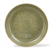 CHINESE YAOZHOU WARE DISH W/ W