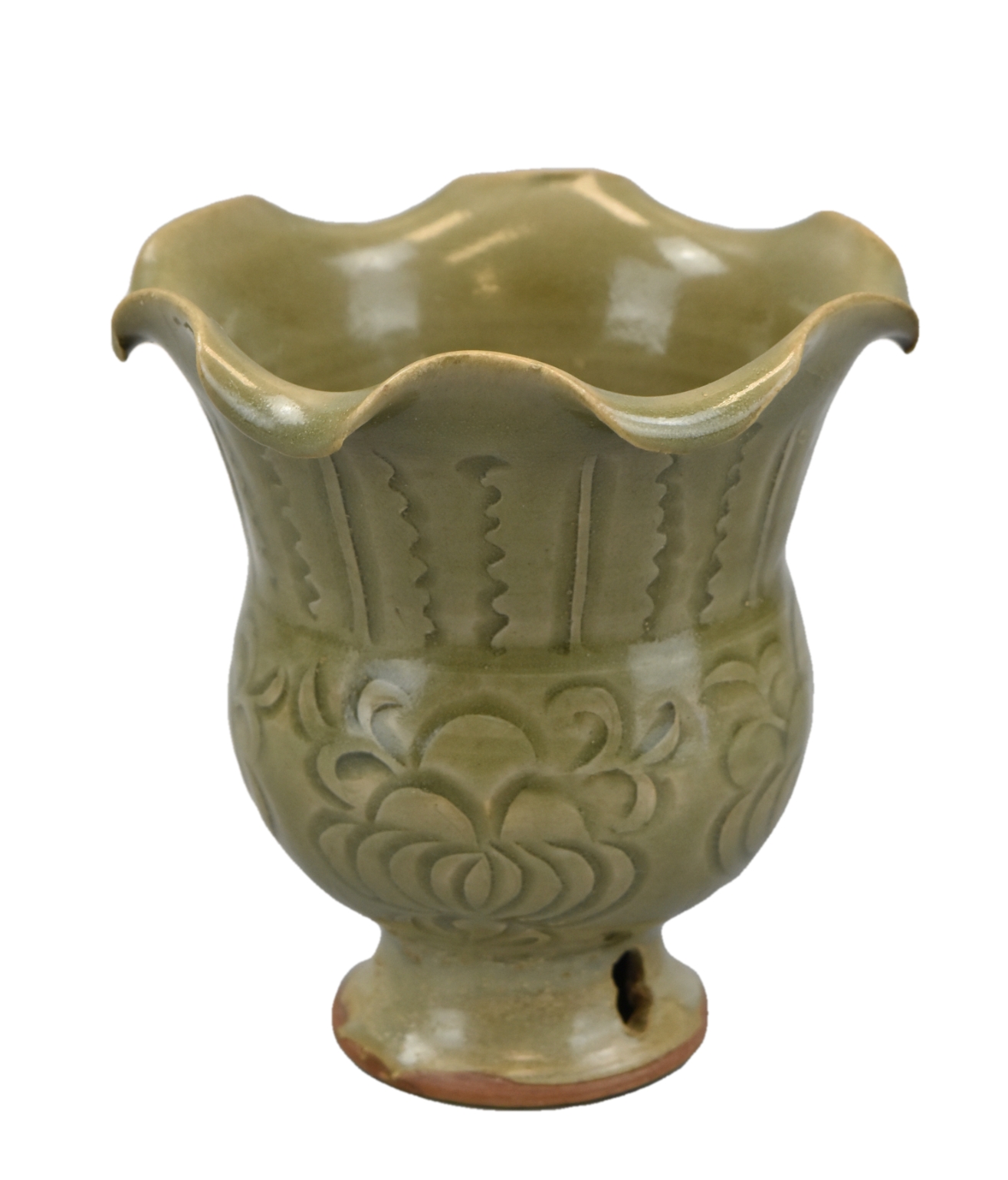 CHINESE YAOZHOU WARE ZHADOU VASE,