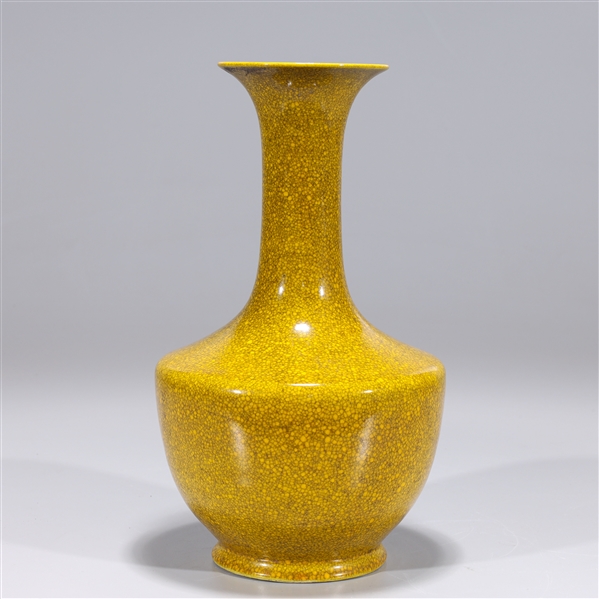 Chinese yellow crackle glazed