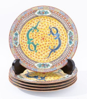 CHINESE YELLOW GROUND DOUBLE D