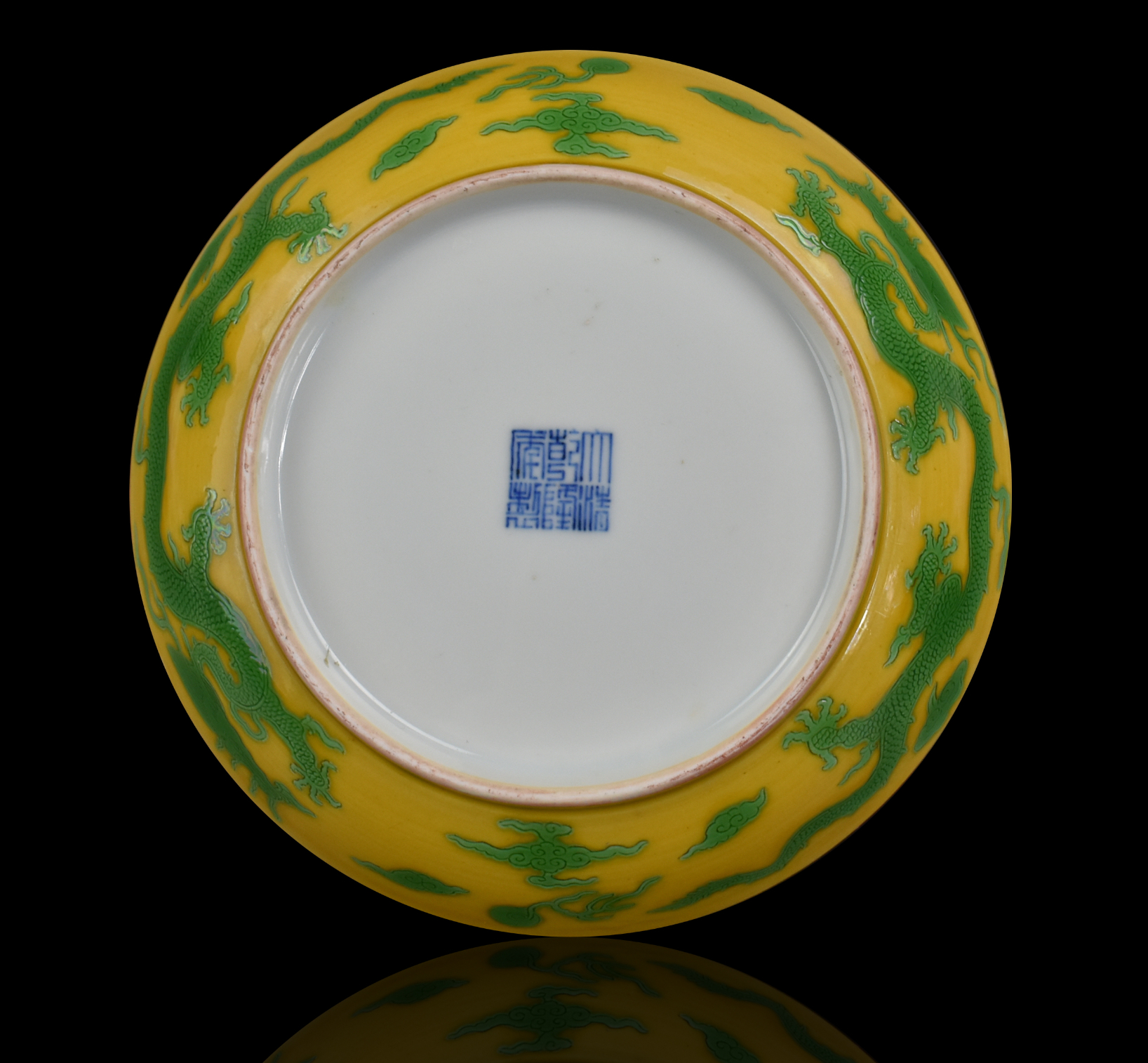 CHINESE YELLOW GROUND GREEN
