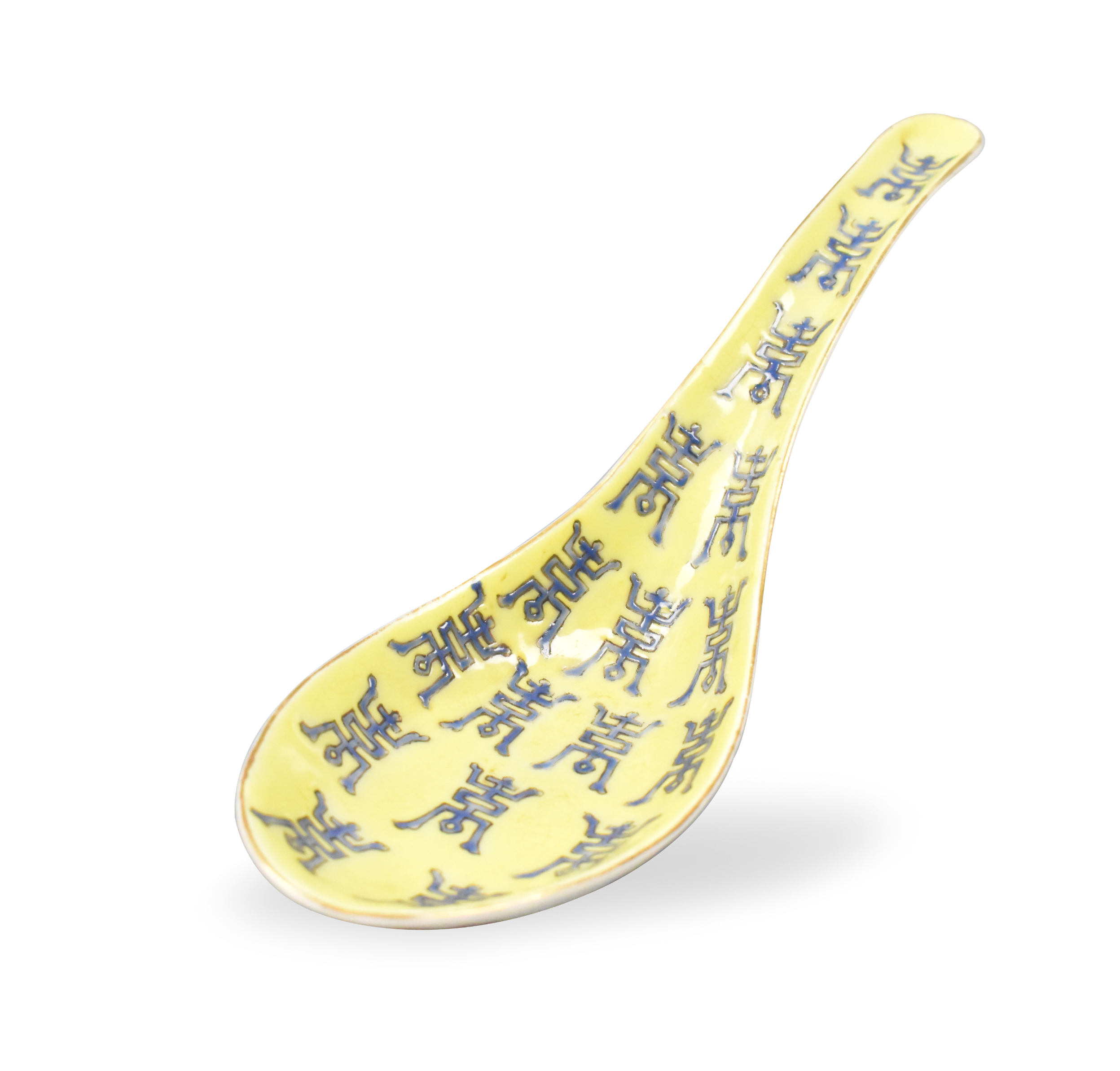 CHINESE YELLOW GROUND "SHOU"