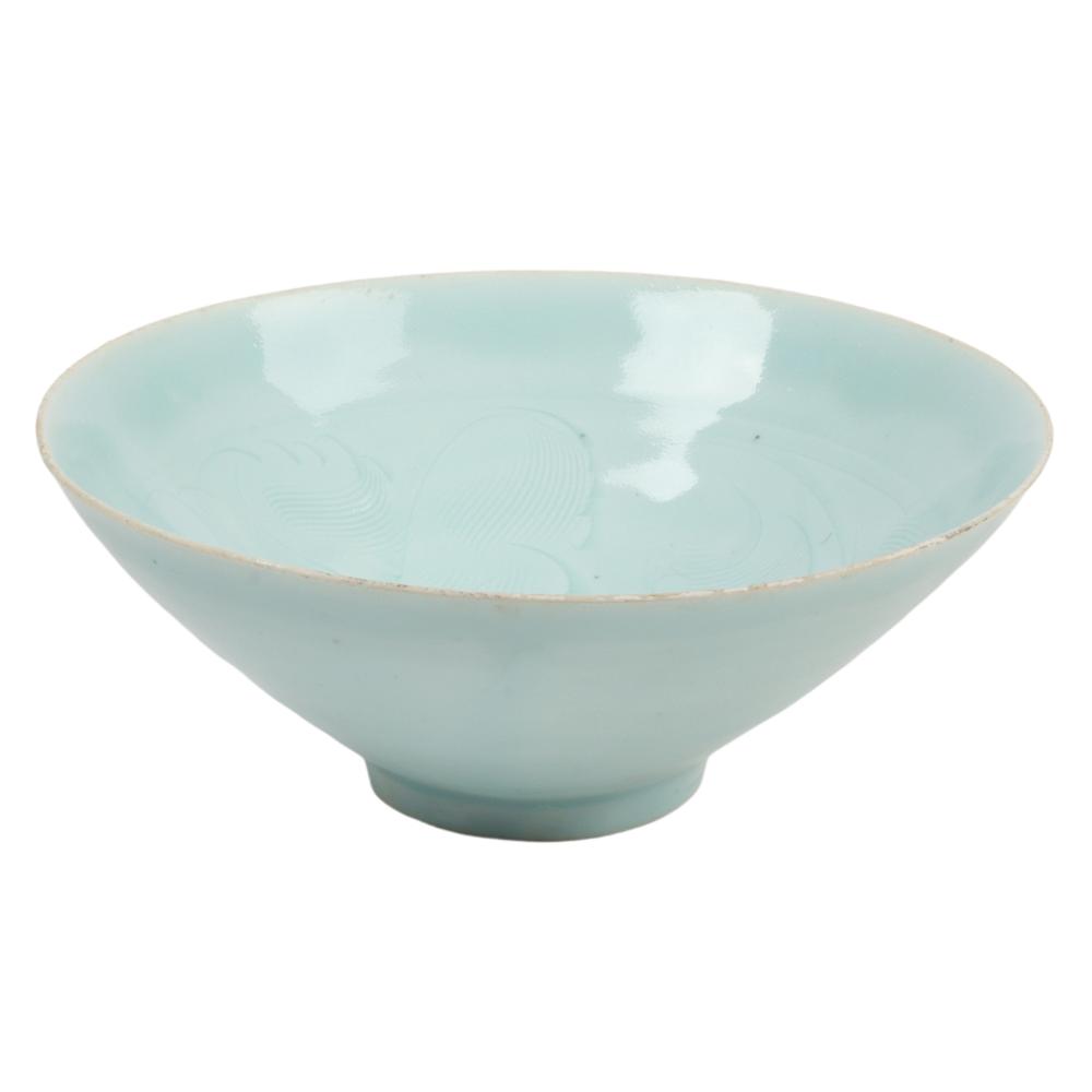 CHINESE YINGQING BLUE CELADON GLAZE