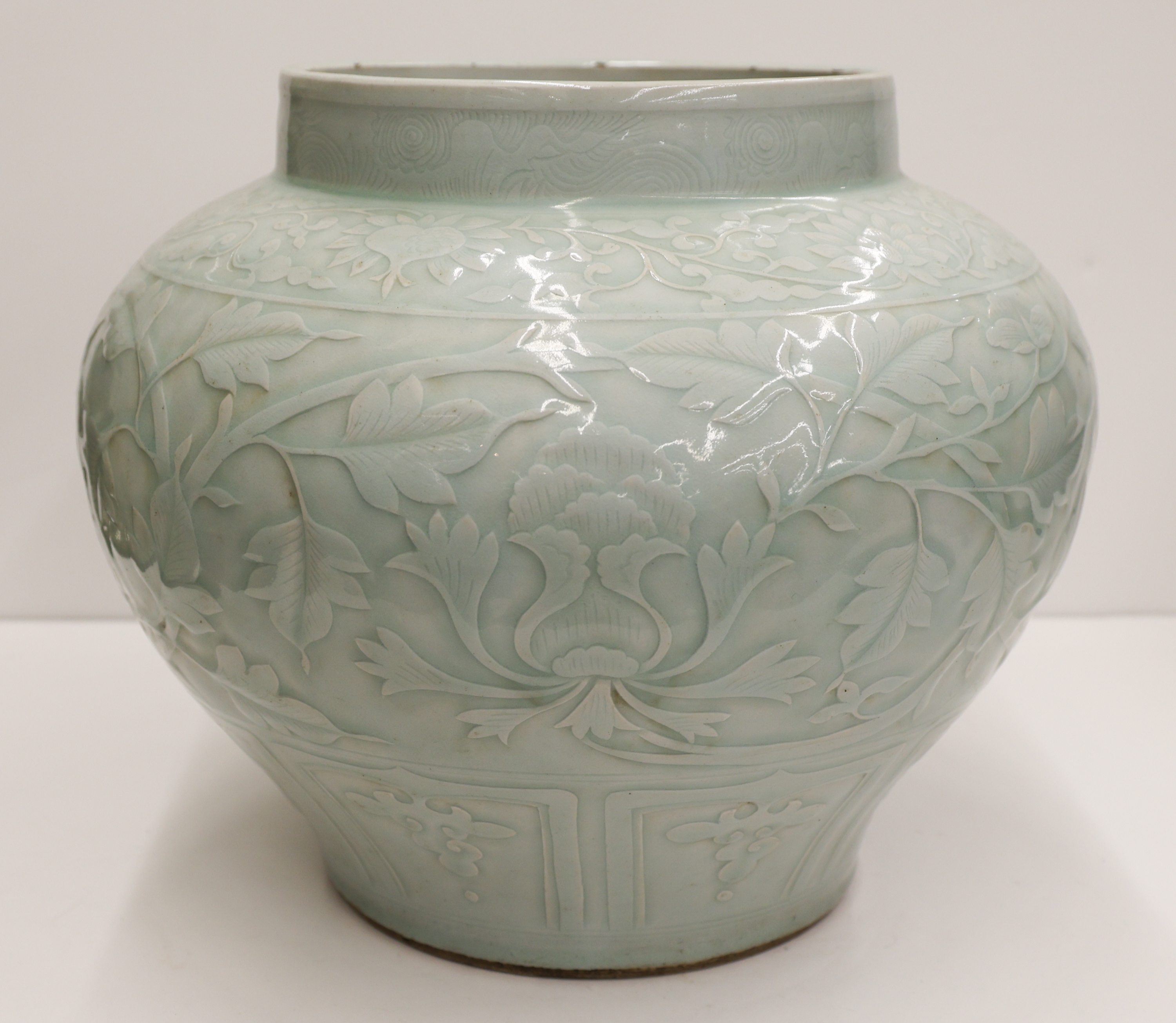Chinese Yingqing Porcelain Lotus